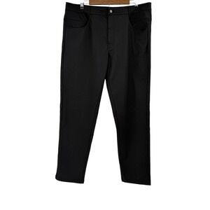 TROOP‎ 2XL Mens Black Pants Trousers Casual Business Relaxed Fit